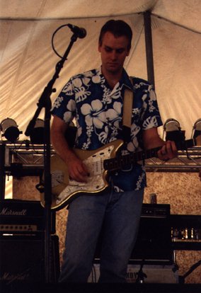 Andy Prickett, sound check